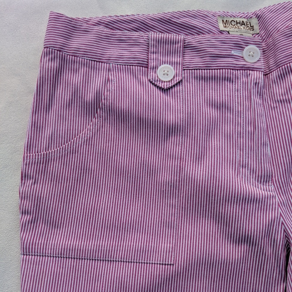 MICHAEL KORS Striped Capris